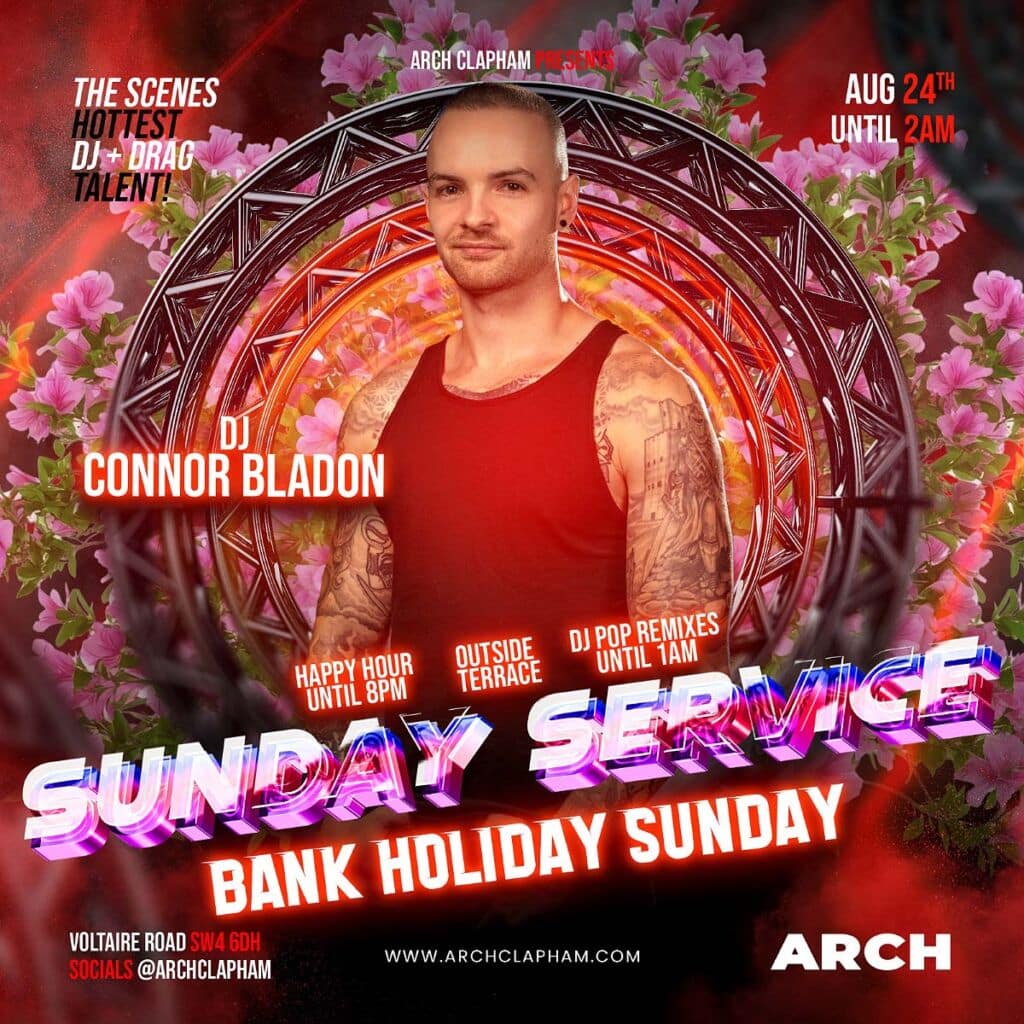 Sunday Service at Arch Clapham, Bank Holiday Sunday 2025.
